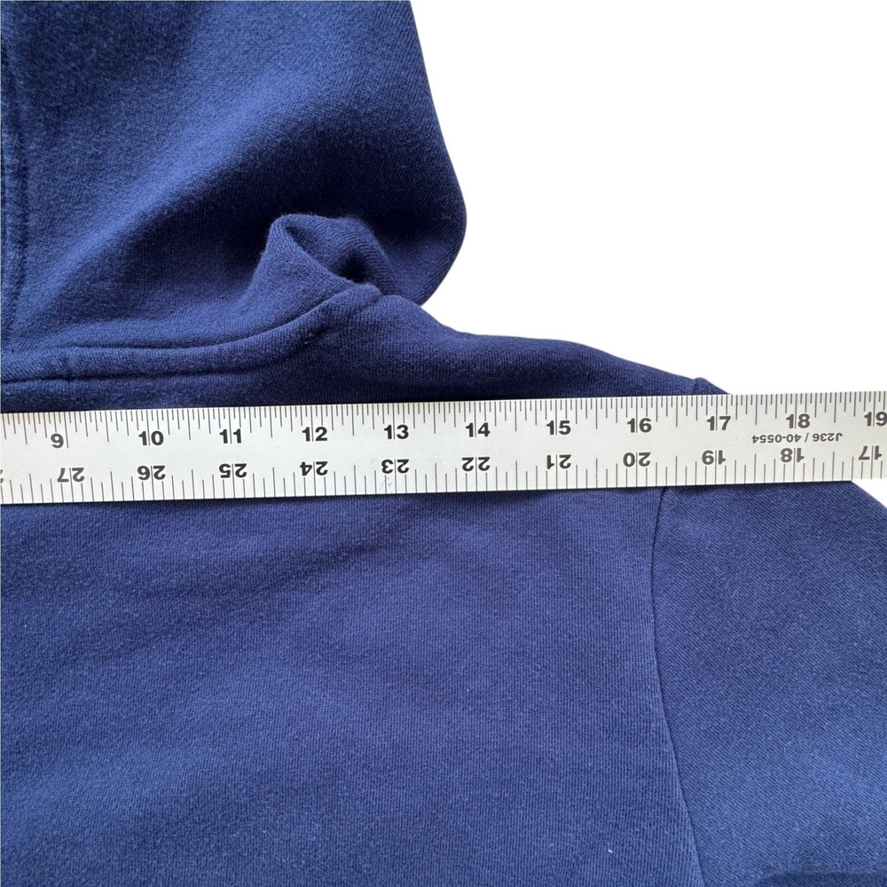 One Piece BoxLunch Straw Hat Crew Embroidered Navy Hoodie Mens Small Anime Manga - Picture 5 of 12